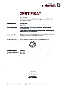 zertifikat